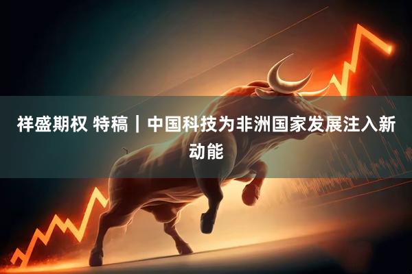 祥盛期权 特稿｜中国科技为非洲国家发展注入新动能