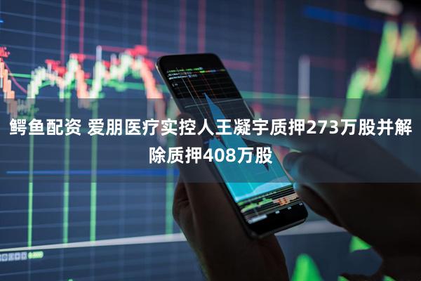 鳄鱼配资 爱朋医疗实控人王凝宇质押273万股并解除质押408万股